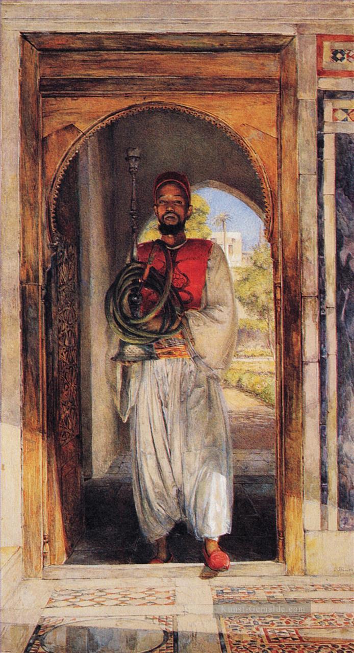 The Pipe Träger Oriental John Frederick Lewis Ölgemälde